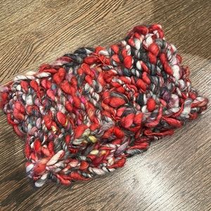 Knit infinity scarf